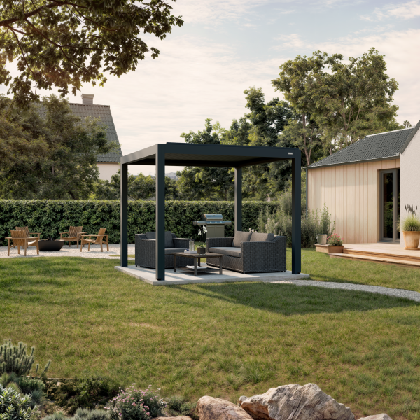 Motorized Louvered Aluminum Pergola Kit