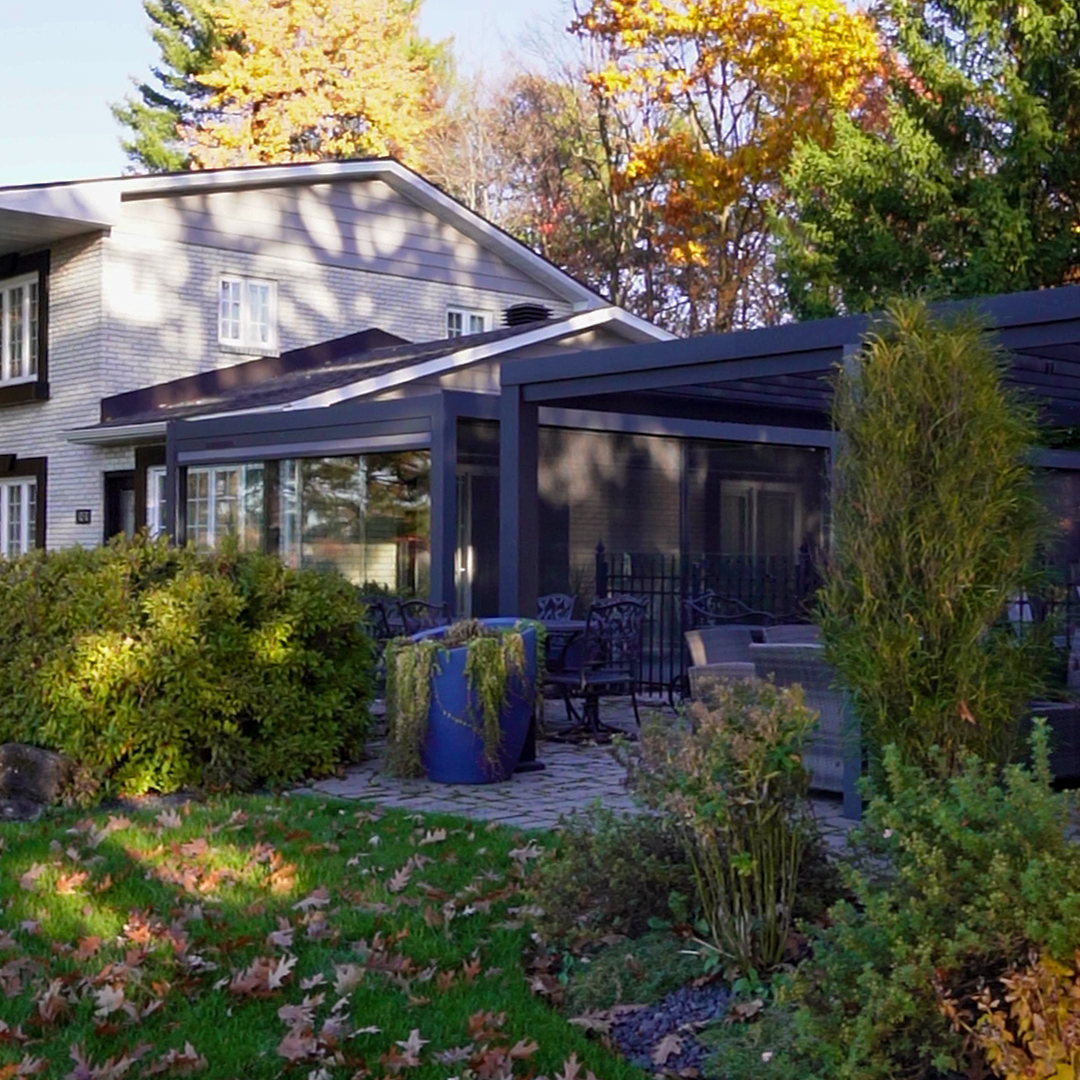 Montréal Double Aluminum Pergola, photo 1